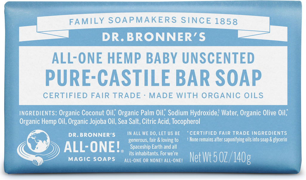 Dr. Bronner's Pure-Castile Bar Soap