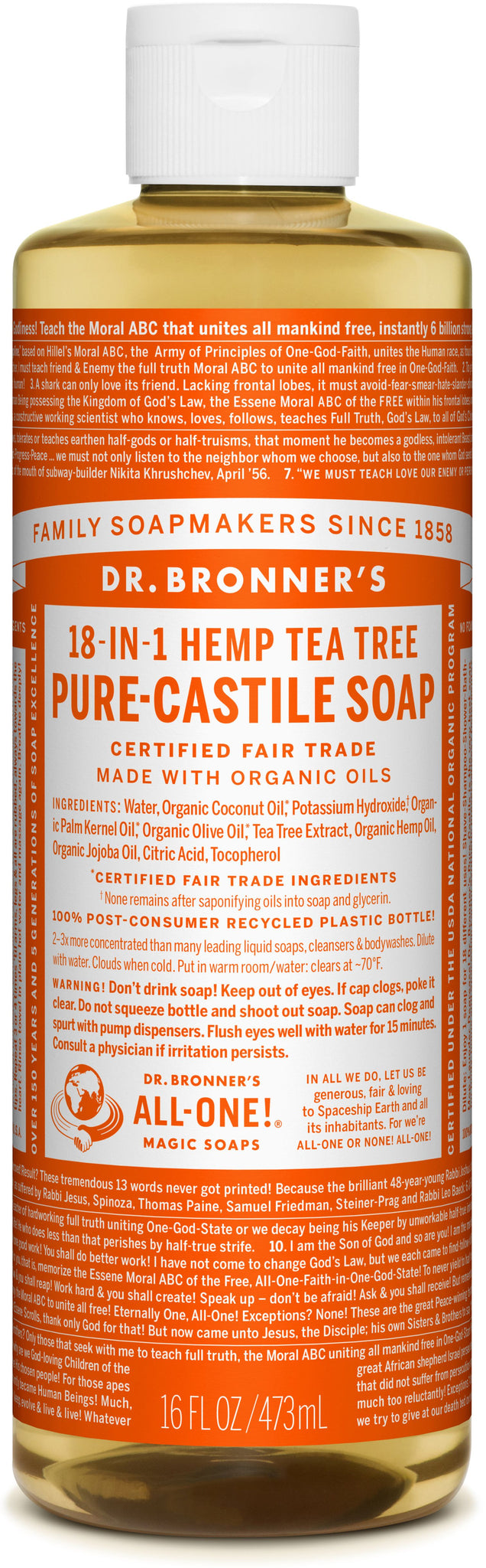 Dr. Bronner's Vloeibare Zeep Florissana